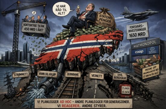 Norge, et land i forfall bak en fasade av rikdom