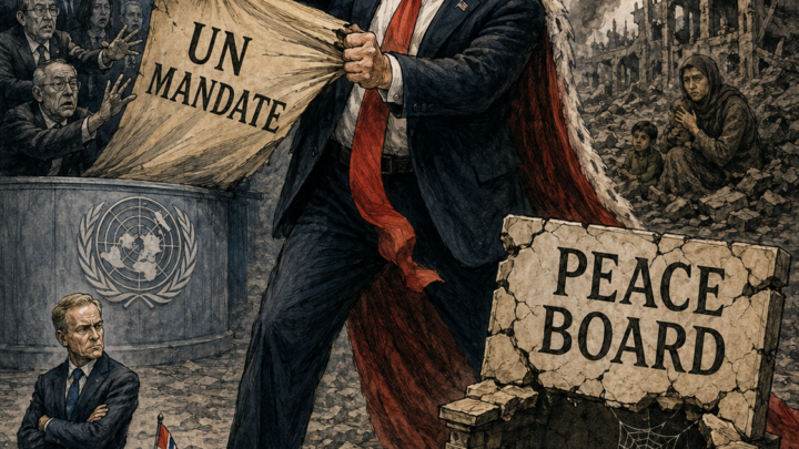 Hvor ble det av Trumps Peace Board?