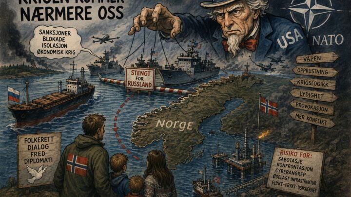 Krigen kommer nærmere oss